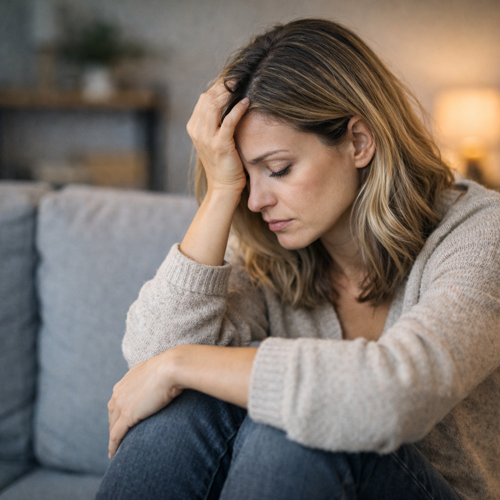 femme fatigue intense epuisement quotidien manque energie