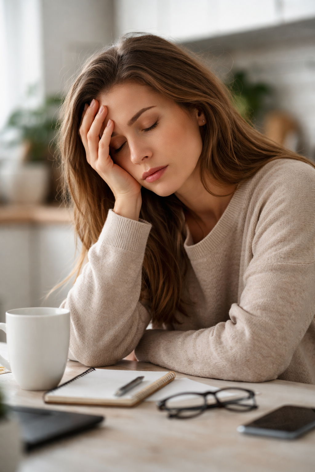 femme fatiguee manque energie epuisement quotidien